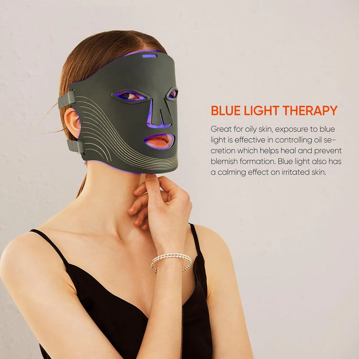 Lumopala 7 Color LED Light Therapy Face Mask - product view 5
