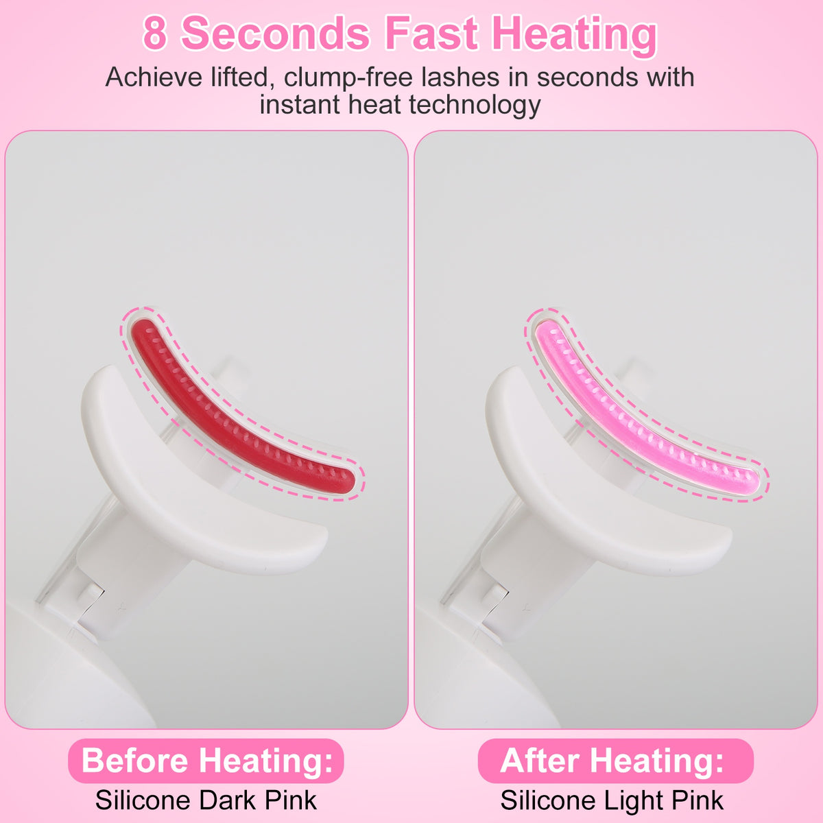 Lumopala Heated Eyelash Curler - product view 9
