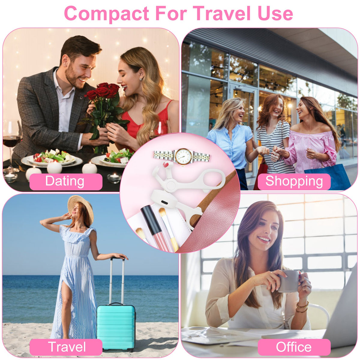 Lumopala Heated Eyelash Curler - product view 8